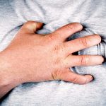 having a heart attack