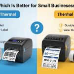 Direct thermal vs thermal transfer printer comparison chart