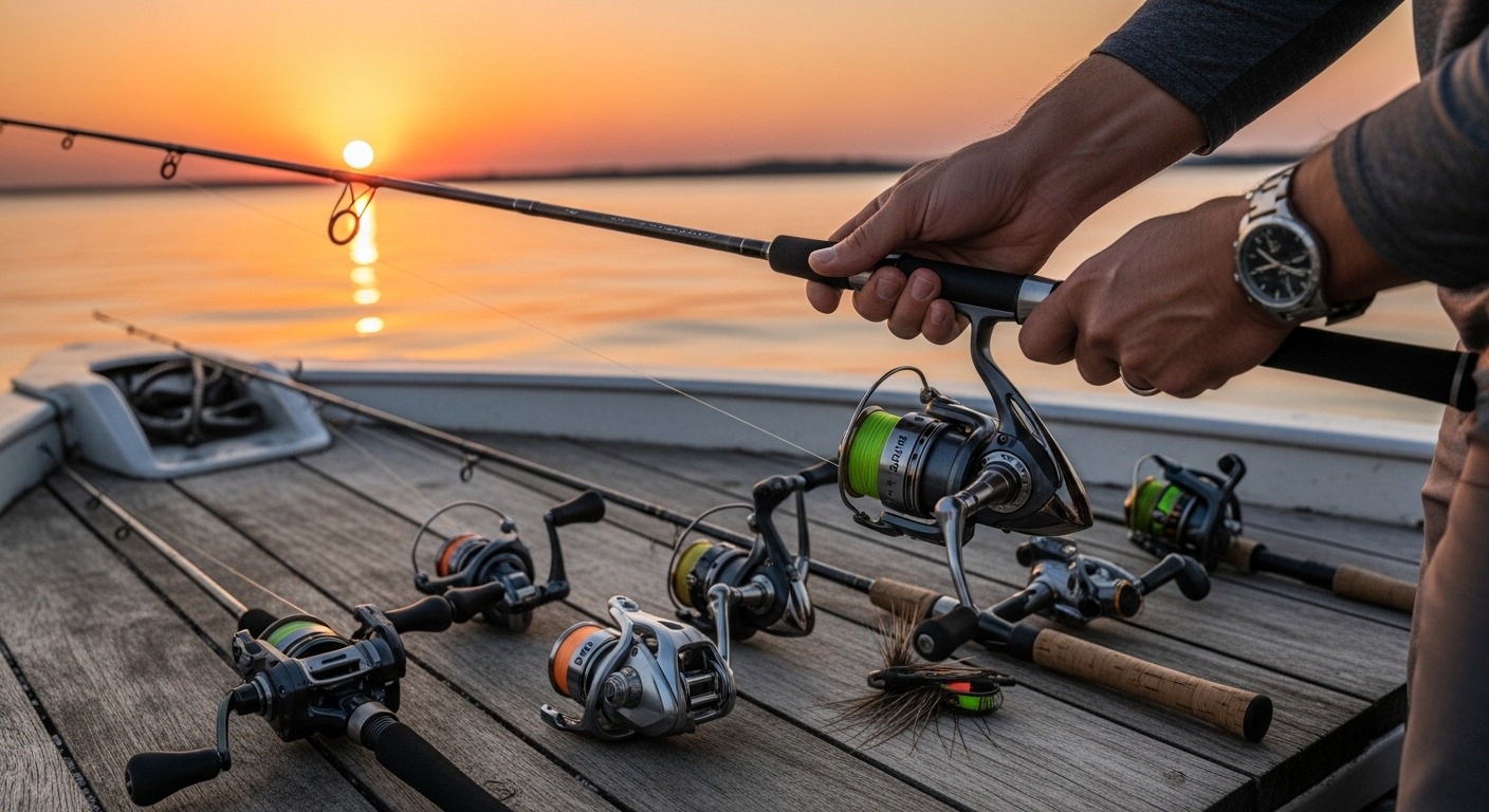 budget spinning rod and reel combo for freshwater fishing